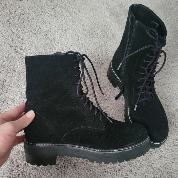 Reformation black suede boots - Picture 3 of 7